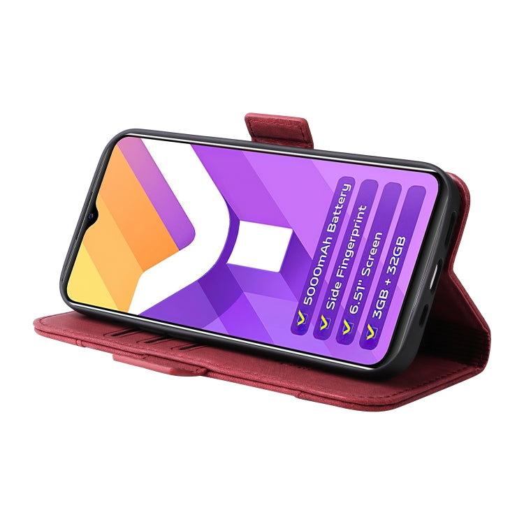 For vivo Y15a Global BETOPNICE Dual-side Buckle Leather Phone Case