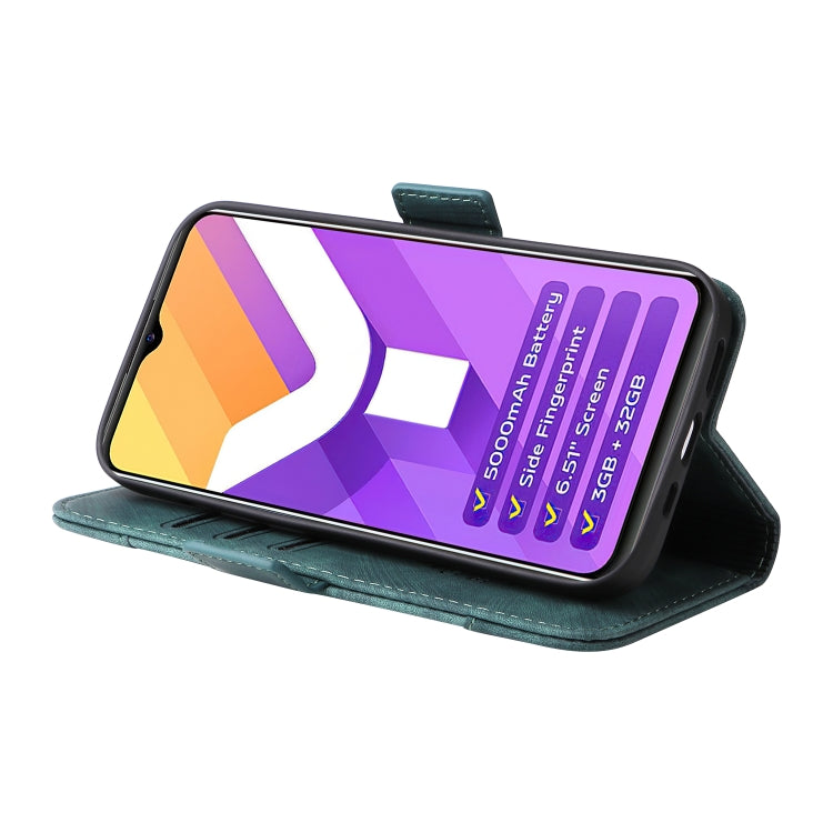 For vivo Y15a Global BETOPNICE Dual-side Buckle Leather Phone Case