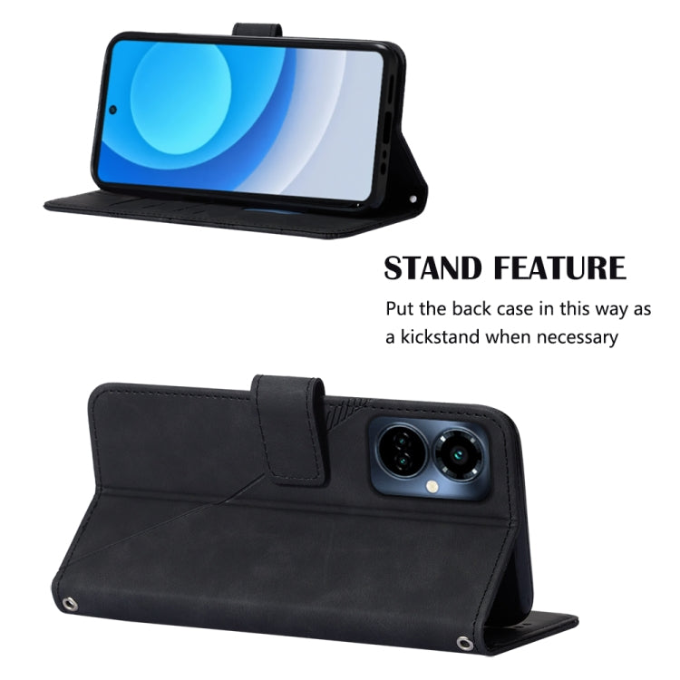For Tecno Camon 19 Pro 5G Crossbody 3D Embossed Flip Leather Phone Case