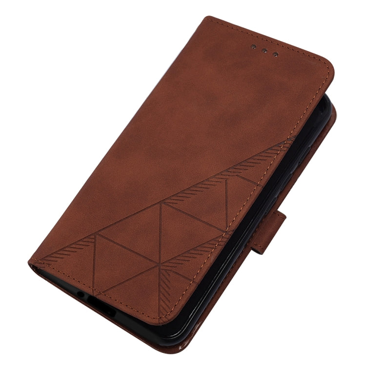 For Tecno Pop 6 Crossbody 3D Embossed Flip Leather Phone Case