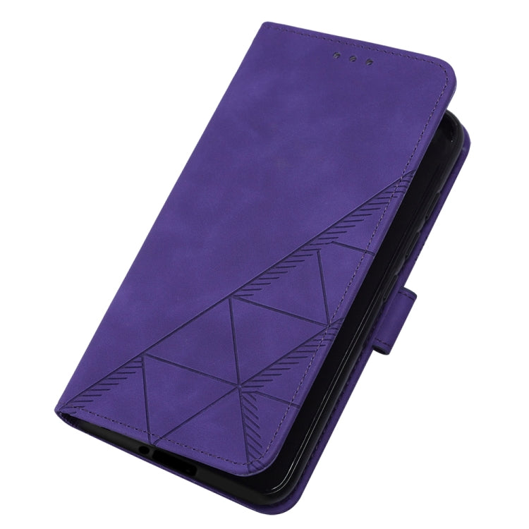 For Tecno Pop 6 Crossbody 3D Embossed Flip Leather Phone Case