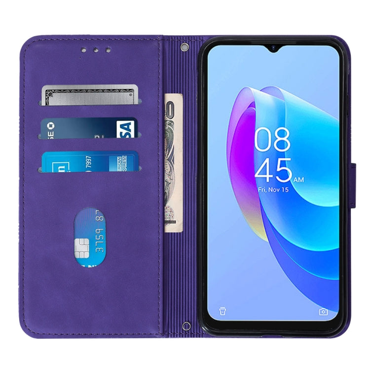 For Tecno Spark 9 Pro / Spark 9T Crossbody 3D Embossed Flip Leather Phone Case
