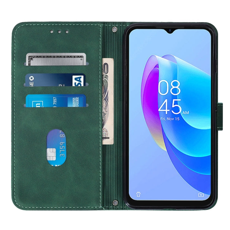 For Tecno Spark 9 Pro / Spark 9T Crossbody 3D Embossed Flip Leather Phone Case