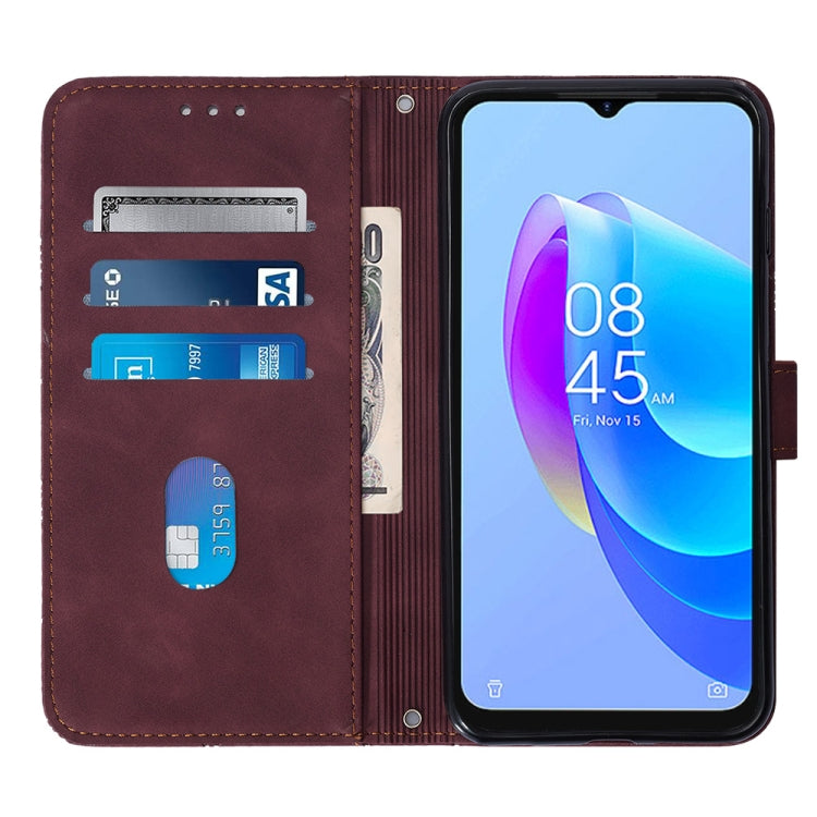 For Tecno Spark 9 Pro / Spark 9T Crossbody 3D Embossed Flip Leather Phone Case