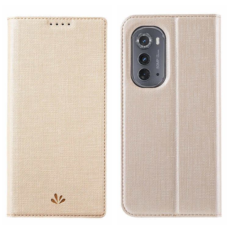 For Motorola Edge 2022 ViLi DMX Series TPU + PU Shockproof Leather Phone Case