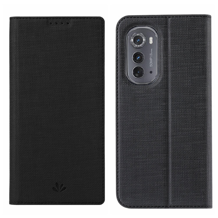 For Motorola Edge 2022 ViLi DMX Series TPU + PU Shockproof Leather Phone Case