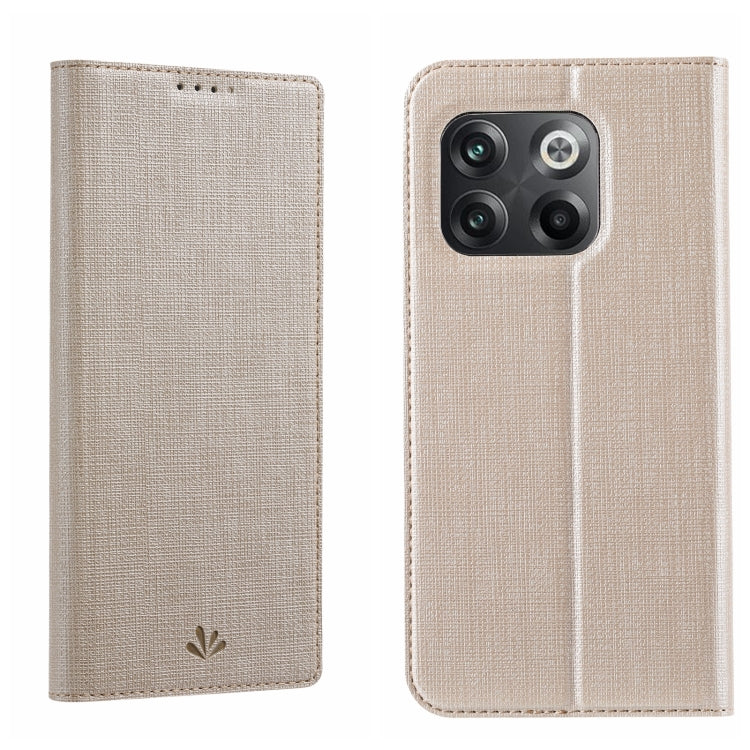 For OnePlus 10T 5G/Ace Pro 5G ViLi DMX Series TPU + PU Shockproof Leather Phone Case