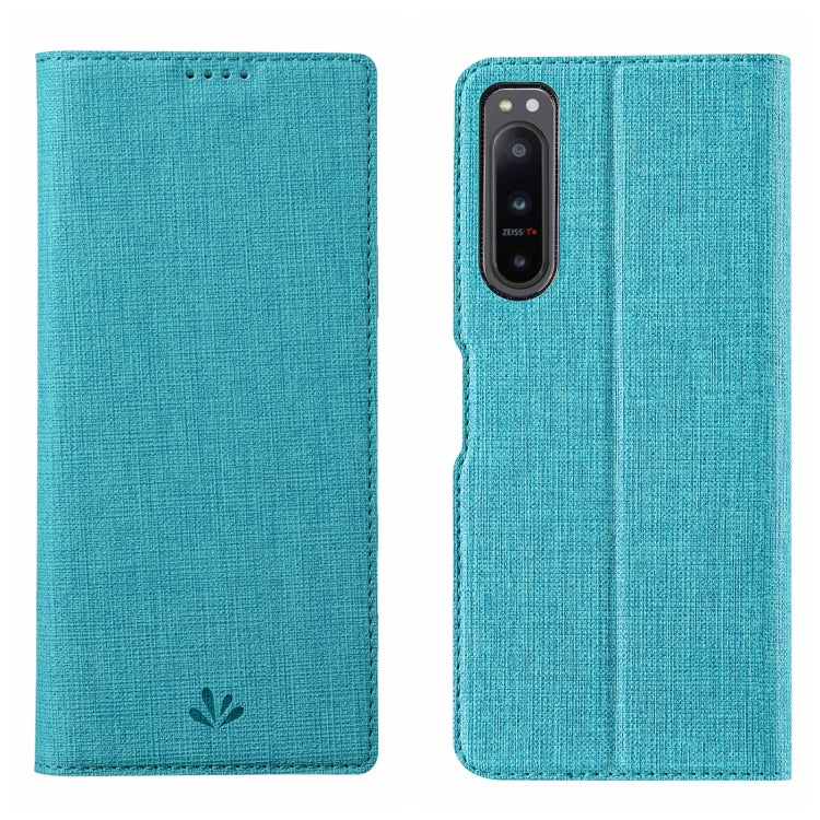 For Sony Xperia 5 IV ViLi DMX Series TPU + PU Shockproof Leather Phone Case