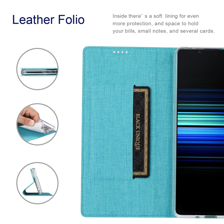For Sony Xperia 5 IV ViLi DMX Series TPU + PU Shockproof Leather Phone Case