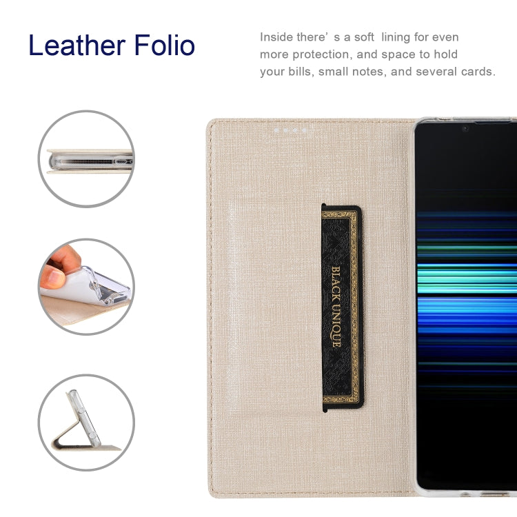 For Sony Xperia 5 IV ViLi DMX Series TPU + PU Shockproof Leather Phone Case