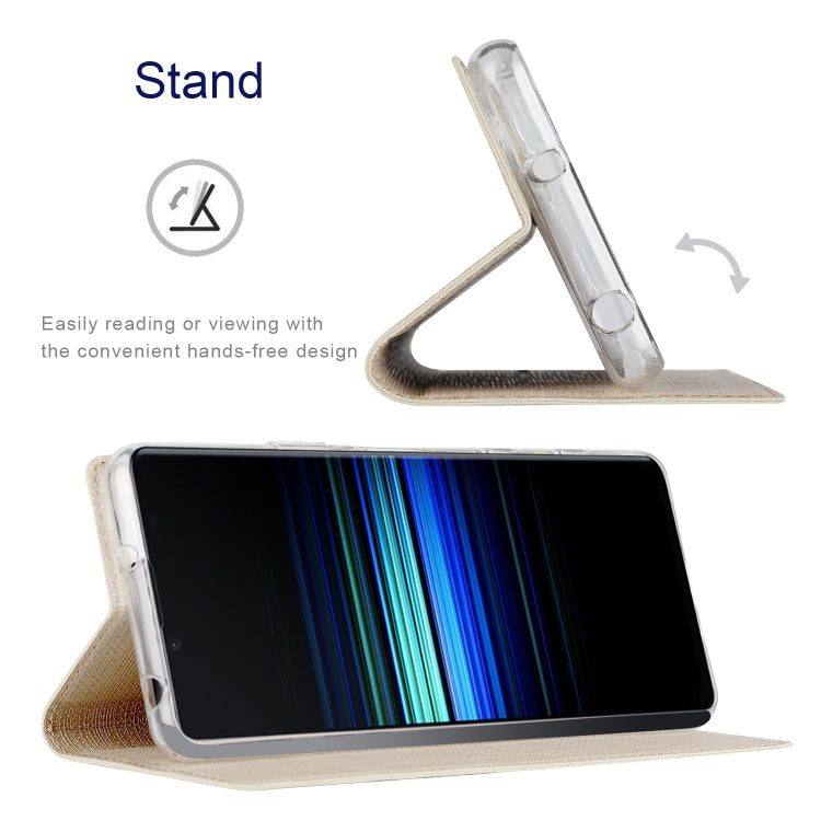 For Sony Xperia 5 IV ViLi DMX Series TPU + PU Shockproof Leather Phone Case