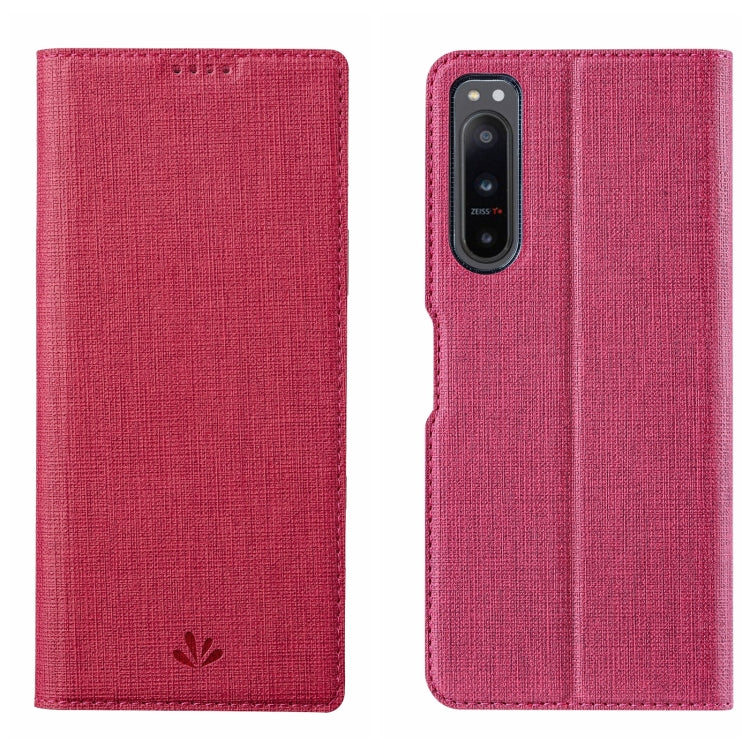 For Sony Xperia 5 IV ViLi DMX Series TPU + PU Shockproof Leather Phone Case