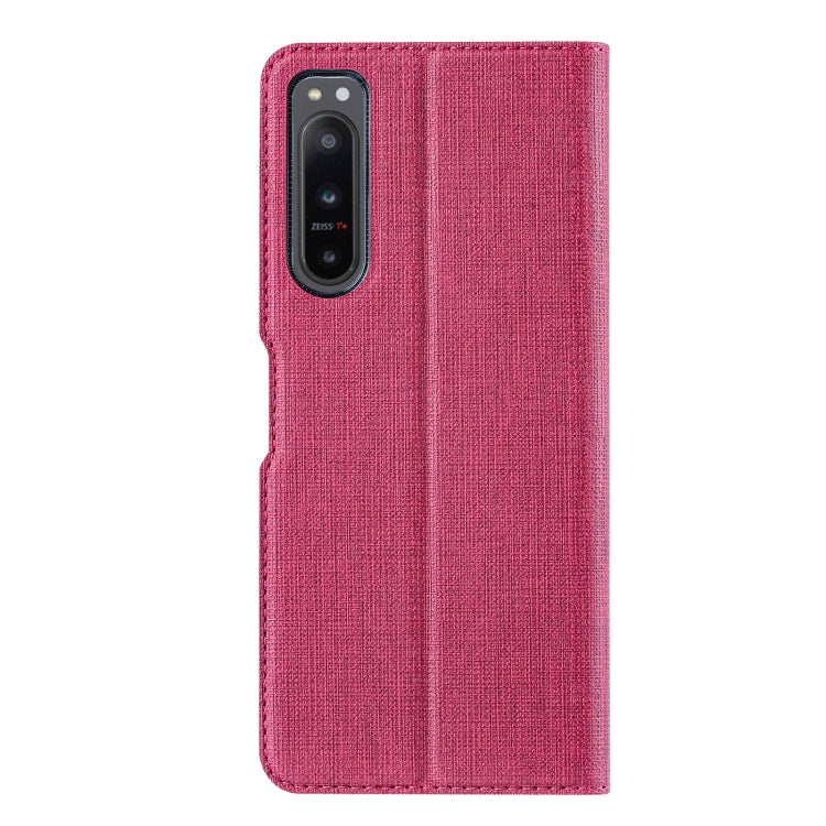 For Sony Xperia 5 IV ViLi DMX Series TPU + PU Shockproof Leather Phone Case