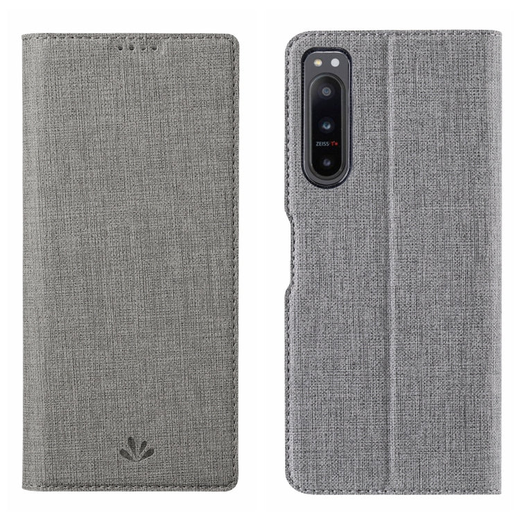 For Sony Xperia 5 IV ViLi DMX Series TPU + PU Shockproof Leather Phone Case