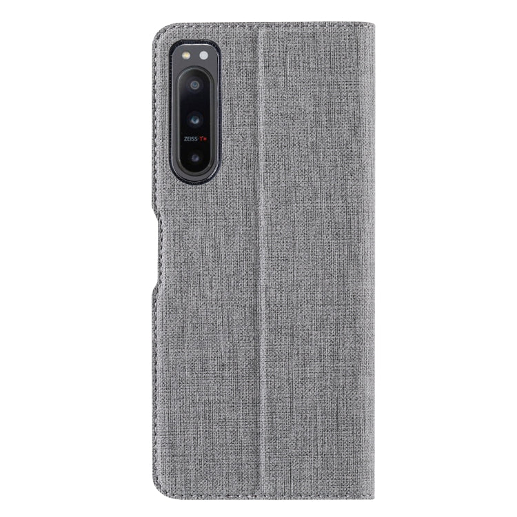 For Sony Xperia 5 IV ViLi DMX Series TPU + PU Shockproof Leather Phone Case