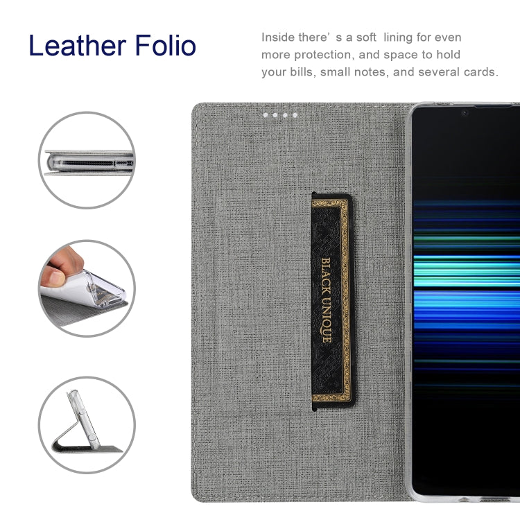 For Sony Xperia 5 IV ViLi DMX Series TPU + PU Shockproof Leather Phone Case