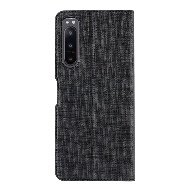 For Sony Xperia 5 IV ViLi DMX Series TPU + PU Shockproof Leather Phone Case
