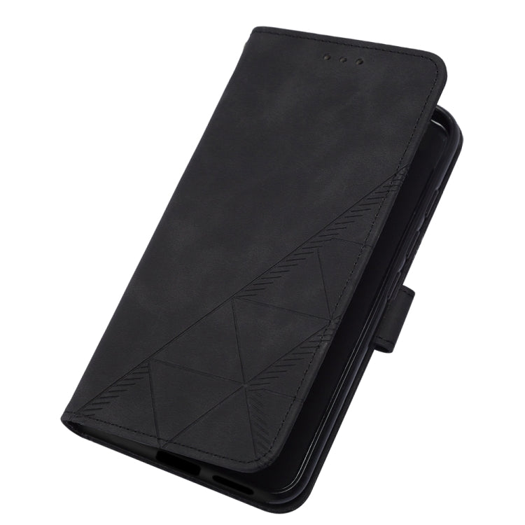 For Motorola Edge 30 Crossbody 3D Embossed Flip Leather Phone Case