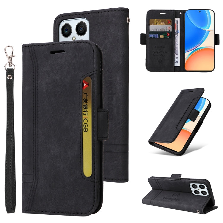 For Honor X8 BETOPNICE Dual-side Buckle Leather Phone Case