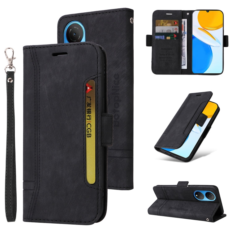 For Honor X7 BETOPNICE Dual-side Buckle Leather Phone Case