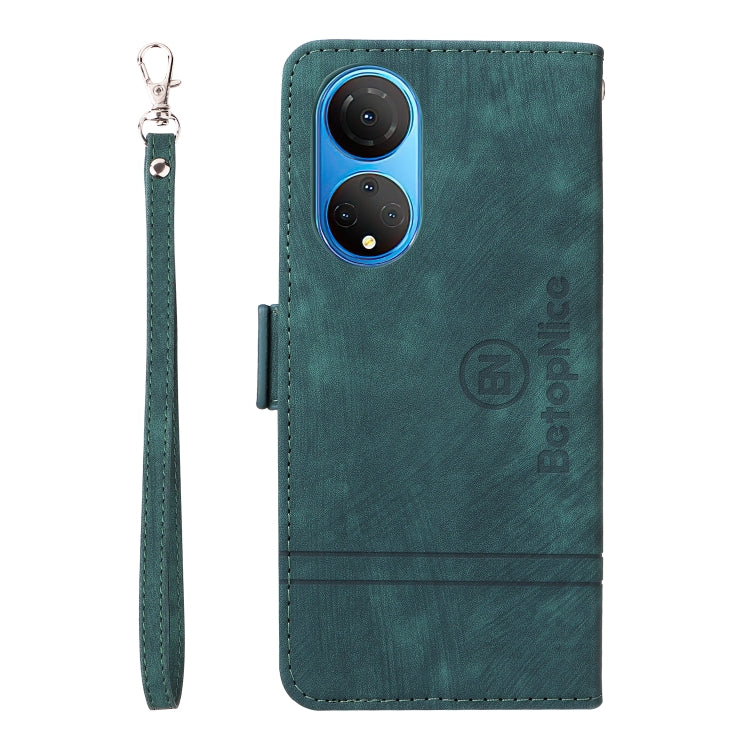 For Honor X7 BETOPNICE Dual-side Buckle Leather Phone Case