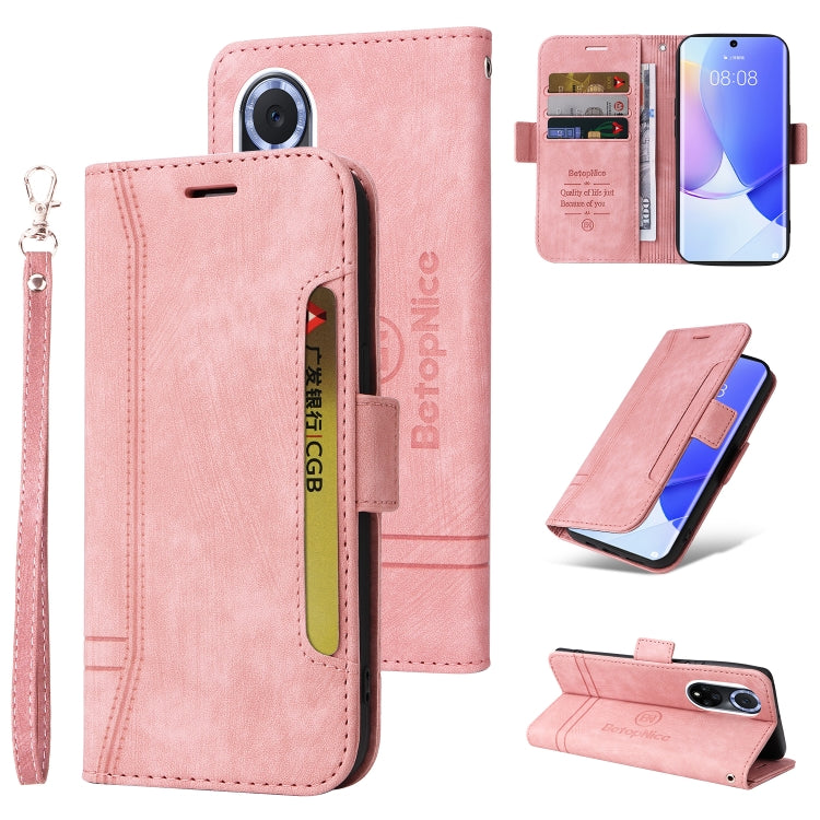 For Huawei nova 9 BETOPNICE Dual-side Buckle Leather Phone Case