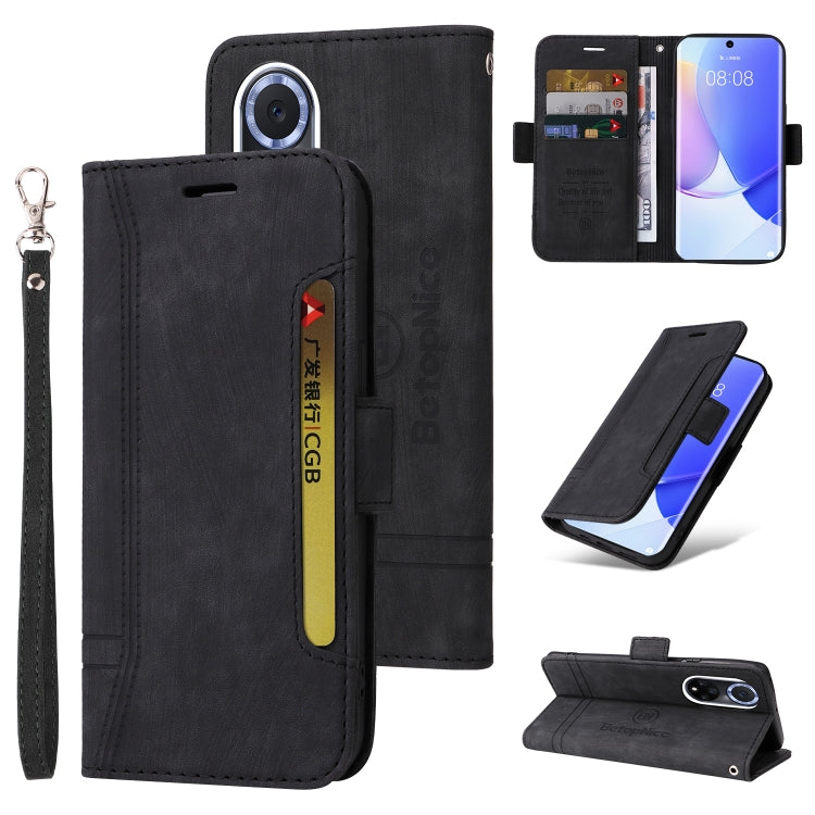 For Huawei nova 9 BETOPNICE Dual-side Buckle Leather Phone Case