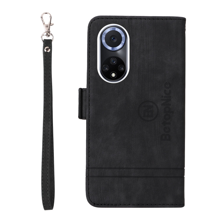 For Huawei nova 9 BETOPNICE Dual-side Buckle Leather Phone Case