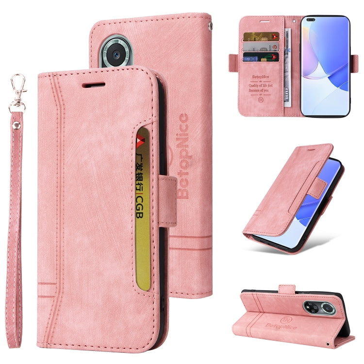 For Huawei nova 9 Pro BETOPNICE Dual-side Buckle Leather Phone Case