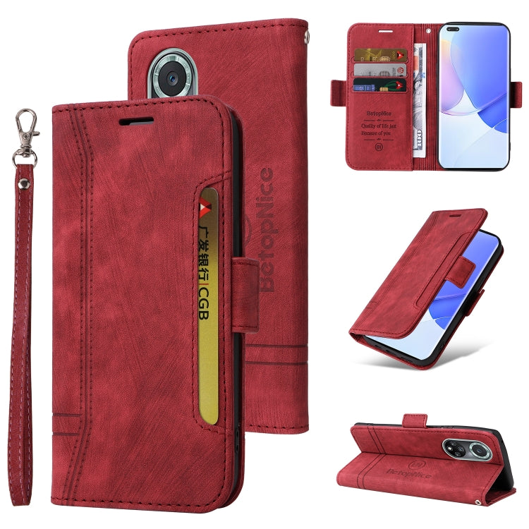 For Huawei nova 9 Pro BETOPNICE Dual-side Buckle Leather Phone Case