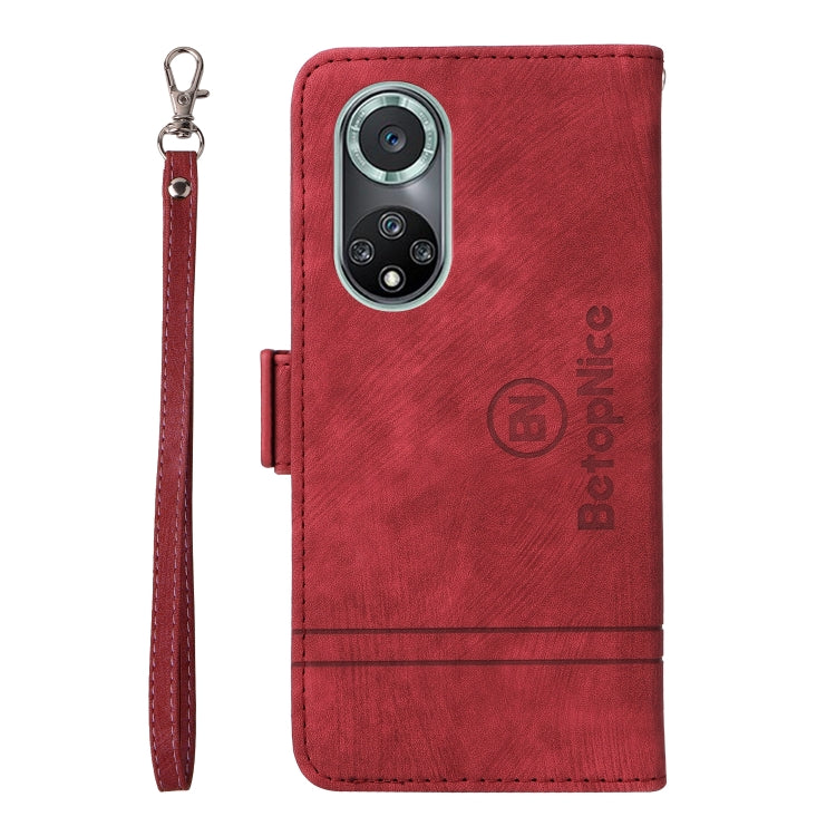 For Huawei nova 9 Pro BETOPNICE Dual-side Buckle Leather Phone Case