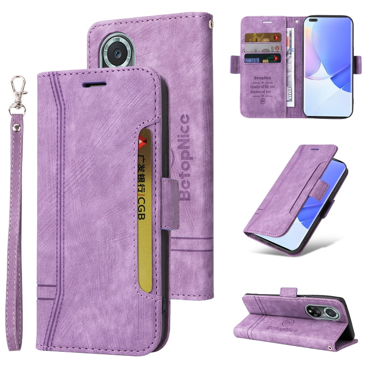 For Huawei nova 9 Pro BETOPNICE Dual-side Buckle Leather Phone Case