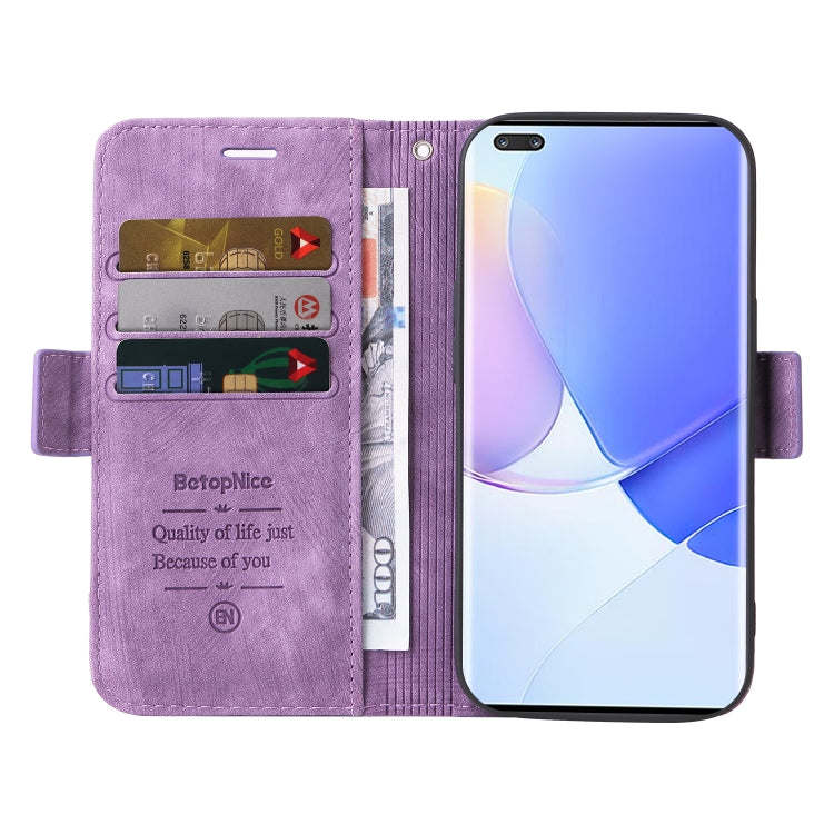 For Huawei nova 9 Pro BETOPNICE Dual-side Buckle Leather Phone Case