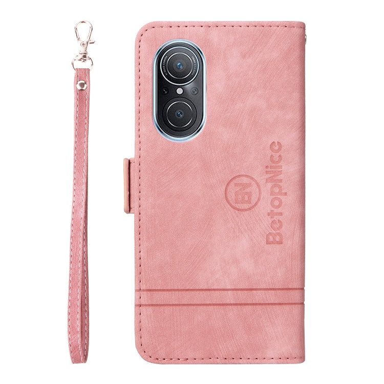 For Huawei nova 9 SE BETOPNICE Dual-side Buckle Leather Phone Case
