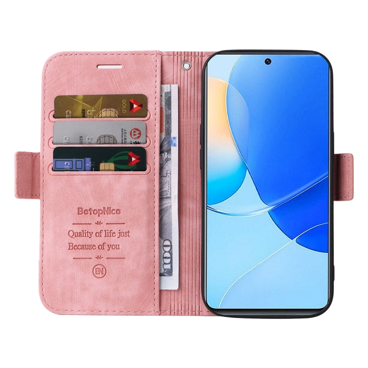 For Huawei nova 9 SE BETOPNICE Dual-side Buckle Leather Phone Case