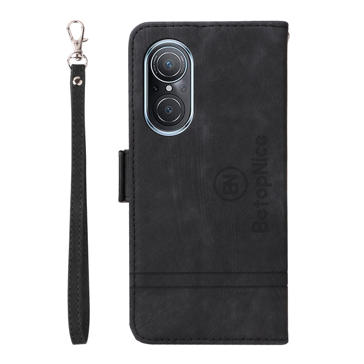 For Huawei nova 9 SE BETOPNICE Dual-side Buckle Leather Phone Case