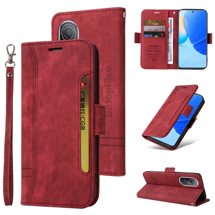For Huawei nova 9 SE BETOPNICE Dual-side Buckle Leather Phone Case