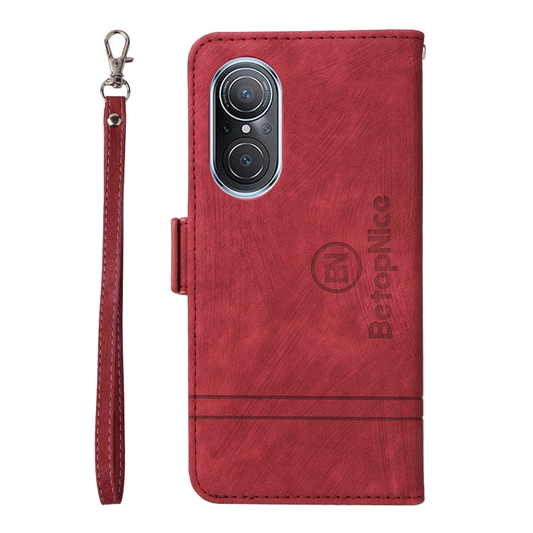 For Huawei nova 9 SE BETOPNICE Dual-side Buckle Leather Phone Case