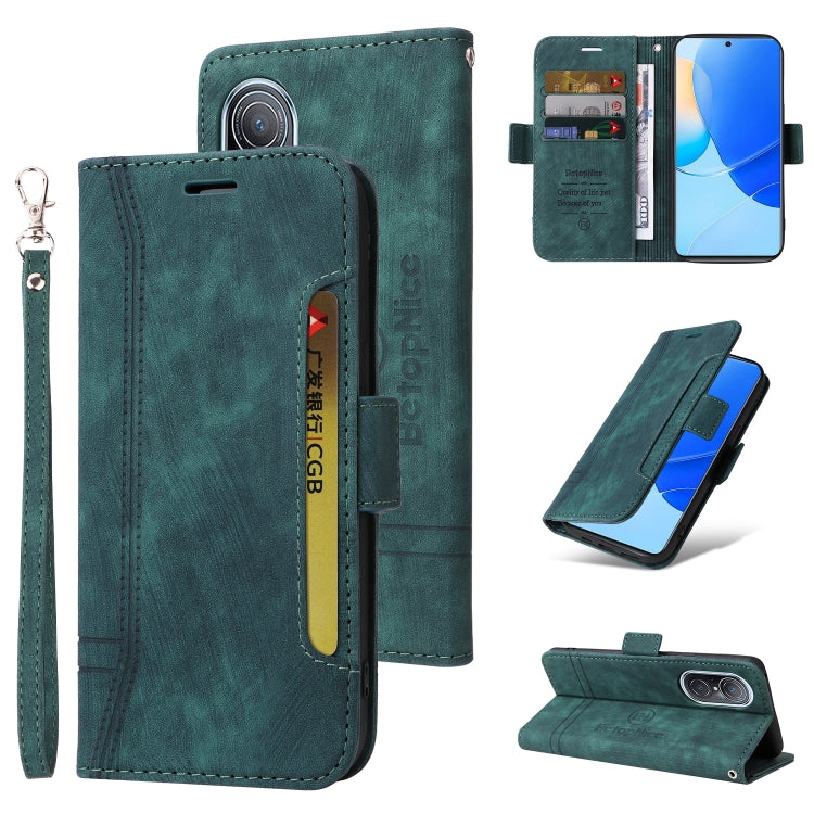 For Huawei nova 9 SE BETOPNICE Dual-side Buckle Leather Phone Case