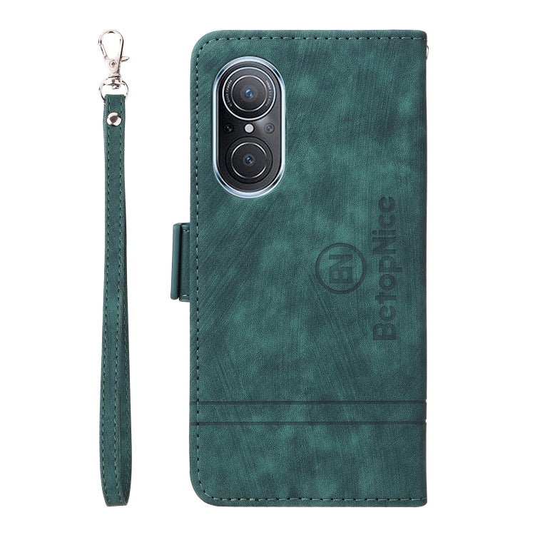 For Huawei nova 9 SE BETOPNICE Dual-side Buckle Leather Phone Case