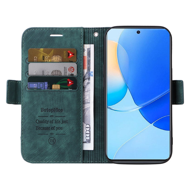 For Huawei nova 9 SE BETOPNICE Dual-side Buckle Leather Phone Case