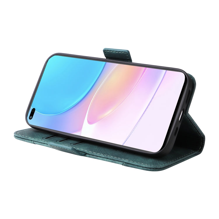 For Huawei nova 8i BETOPNICE Dual-side Buckle Leather Phone Case