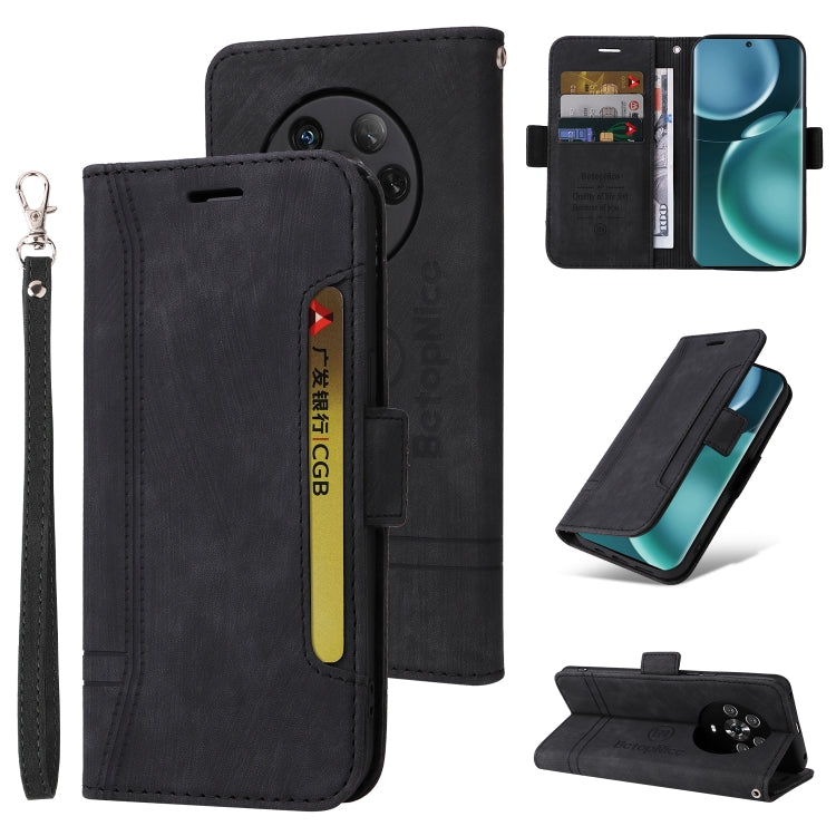 For Honor Magic4 BETOPNICE Dual-side Buckle Leather Phone Case
