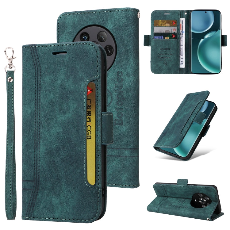 For Honor Magic4 BETOPNICE Dual-side Buckle Leather Phone Case