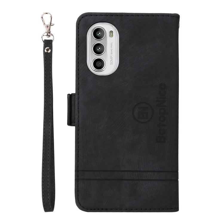 For Motorola Moto G52 / G82 BETOPNICE Dual-side Buckle Leather Phone Case