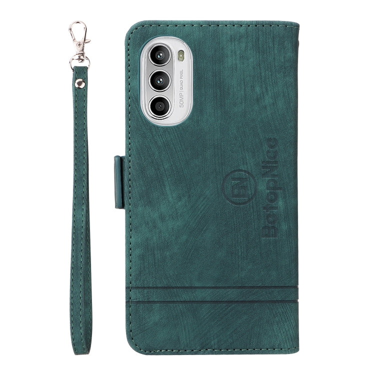 For Motorola Moto G52 / G82 BETOPNICE Dual-side Buckle Leather Phone Case