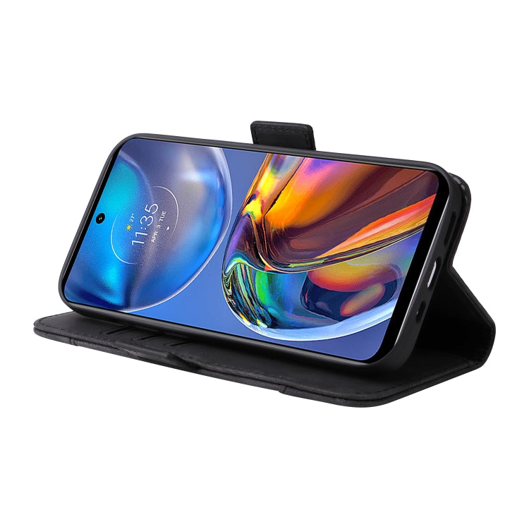 For Motorola Moto E32 BETOPNICE Dual-side Buckle Leather Phone Case