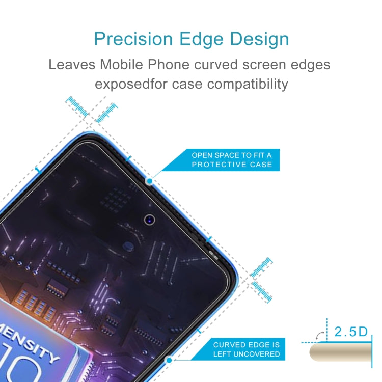 For Tecno Pova Neo 5G 10pcs 0.26mm 9H 2.5D Tempered Glass Film