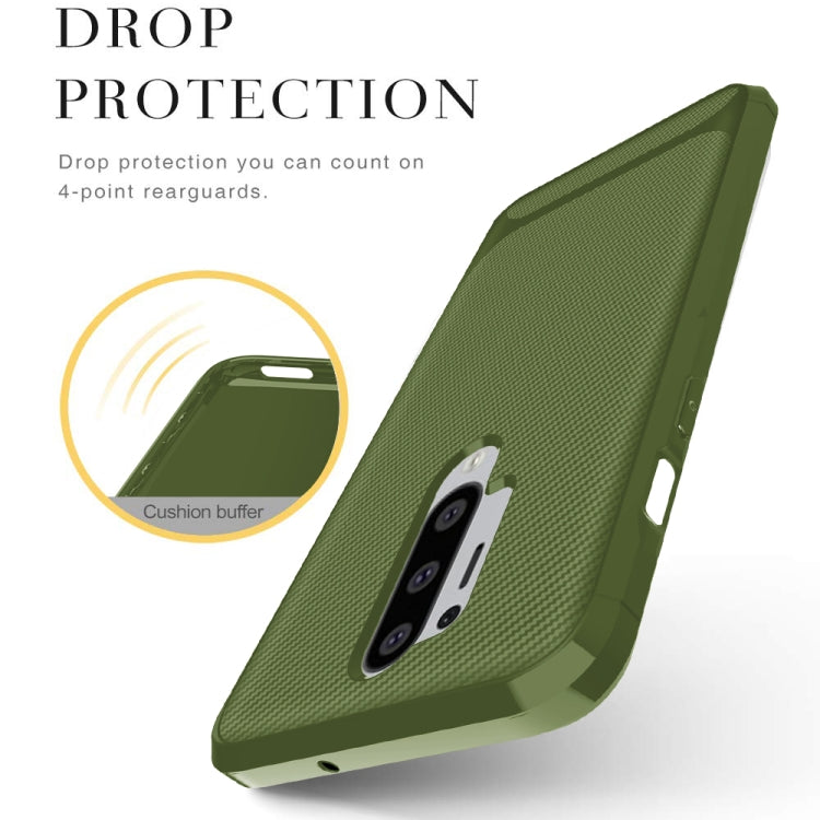 For OnePlus 8 Pro Carbon Fiber Texture Shockproof TPU Protective Case