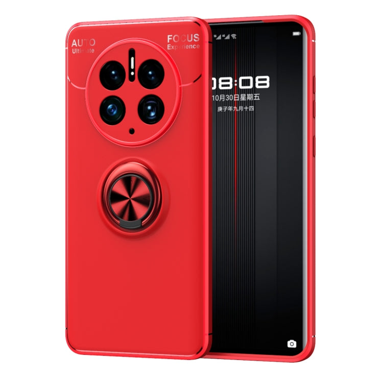 For Huawei Mate 50 Pro Metal Ring Holder TPU Phone Case